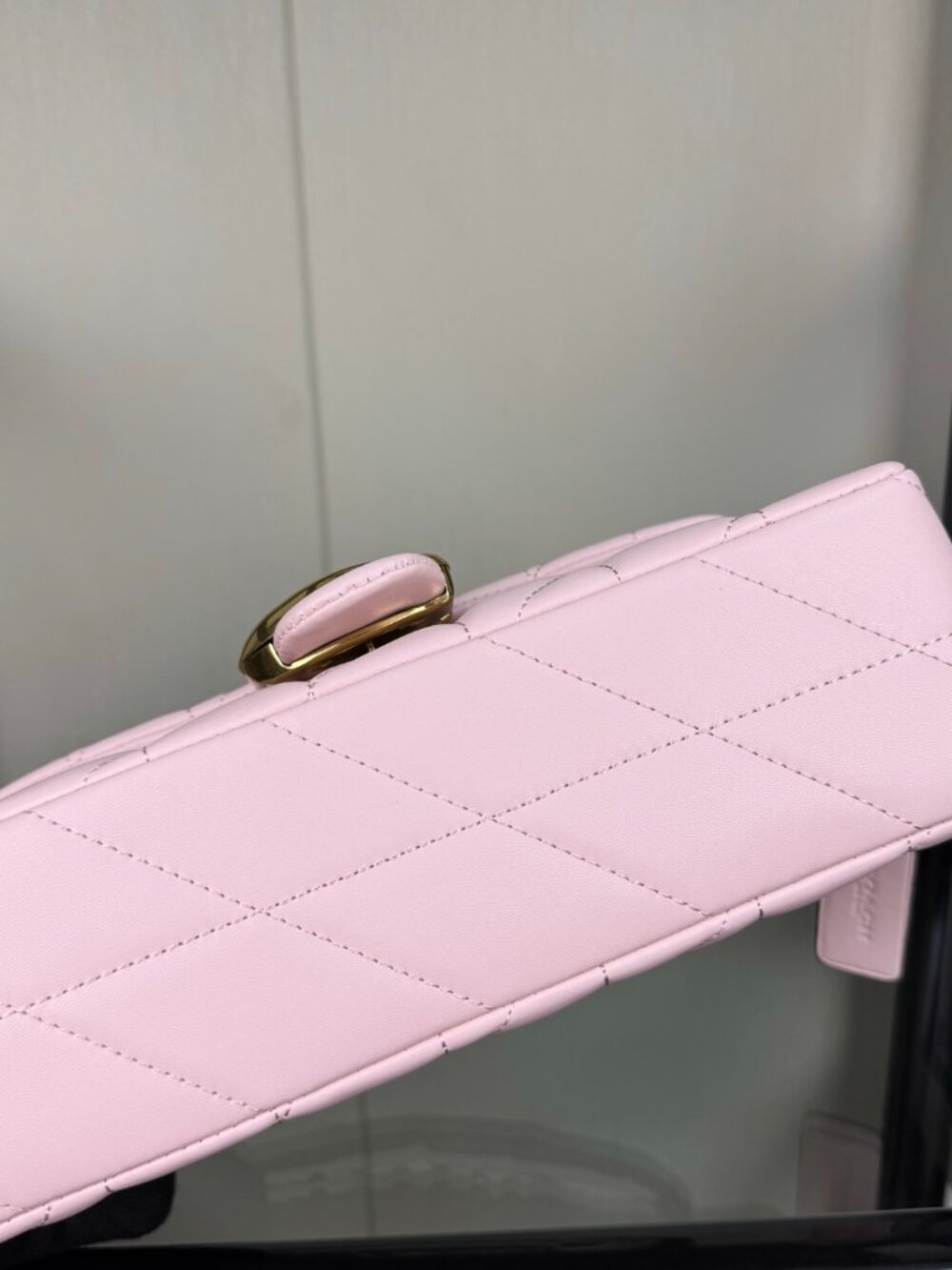 Coach Tabby Shoulder Bag 26 With Pillow Quilting in Brass Flower Pink - Picture 4 of 6